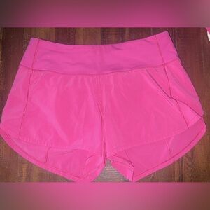 Lululemon Speed Up MR Short 4” *Lined